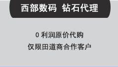 關于西部數碼鉆石代理的權限說明